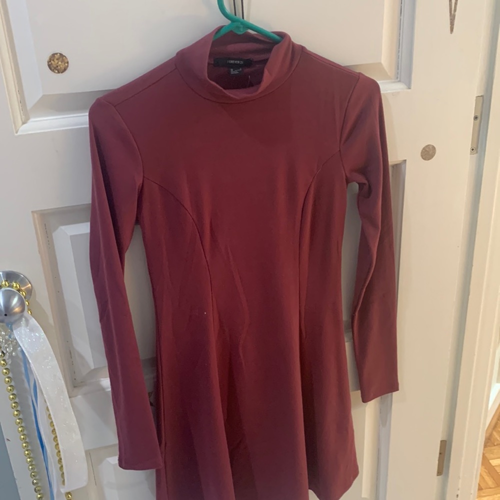 Mauve soft dress